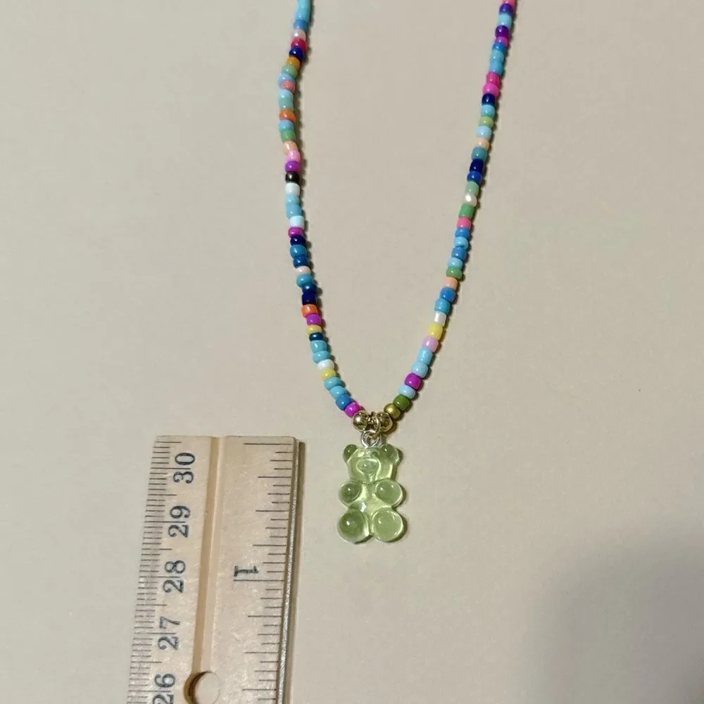 Gummy bear necklace M629